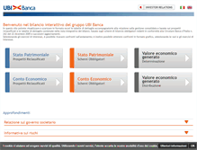Tablet Screenshot of bilanciointerattivo.yourbiz.it